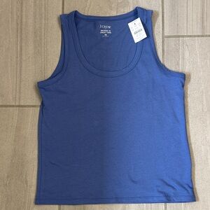 J. Crew Classic Blue Tank Top